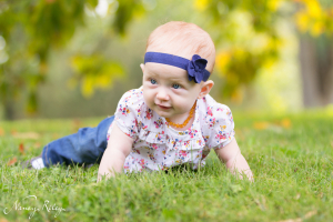 baby in grass