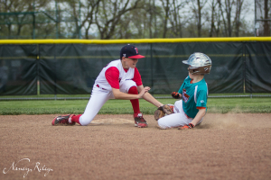 PYO Patriots tag out