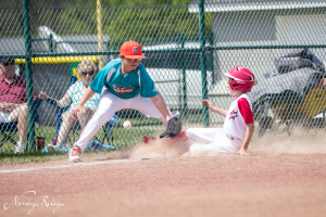 PYO Patriots stealing base