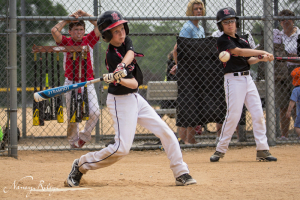 baseball batter starting swing