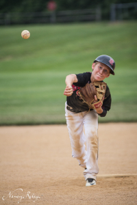 baseball pitch front view