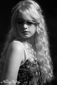 senior with shadowed face