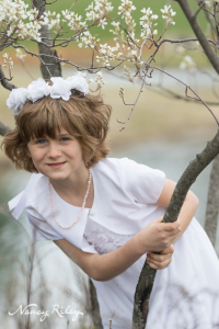 First Communion girl