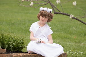 First Communion girl