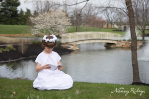 First Communion girl