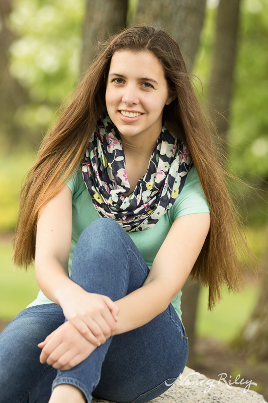 Cincinnati senior on rock