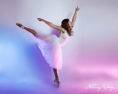 Senior ballet dancer