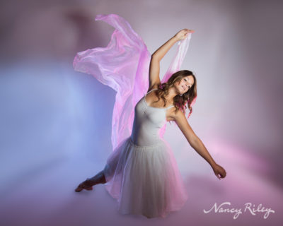 Senior ballet dancer