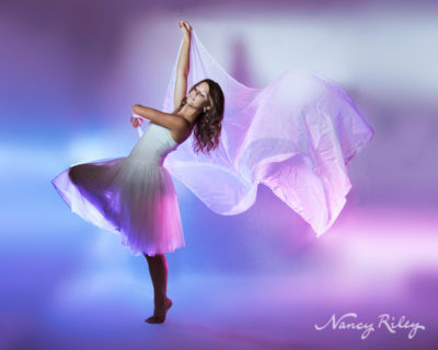 Senior ballet dancer