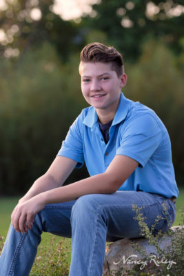 Boy portrait at Beckett Park