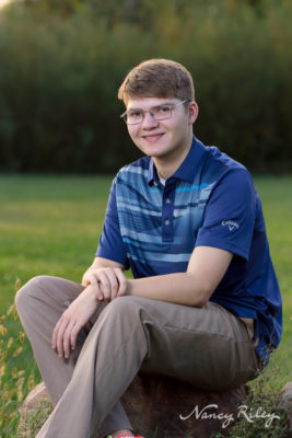 Boy portrait Beckett Park