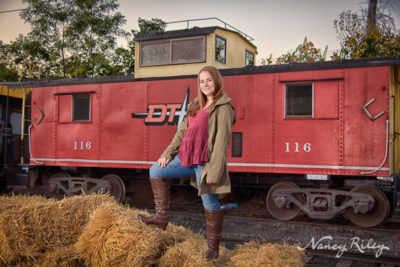 Rustic Lebanon senior portrait