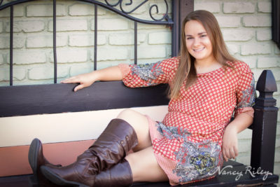 Rustic Lebanon senior portrait