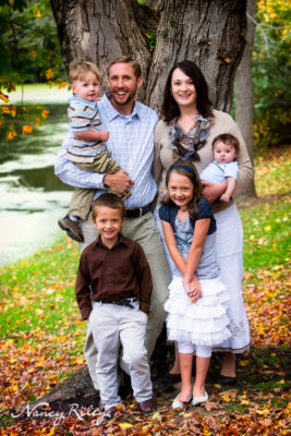Fall family portrait
