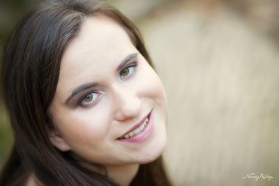 Senior Girl Close Up