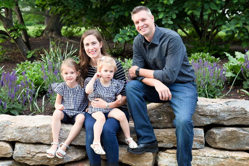 Family portraits at Glenwood Gardens