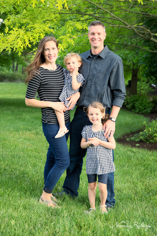 Family portraits at Glenwood Gardens