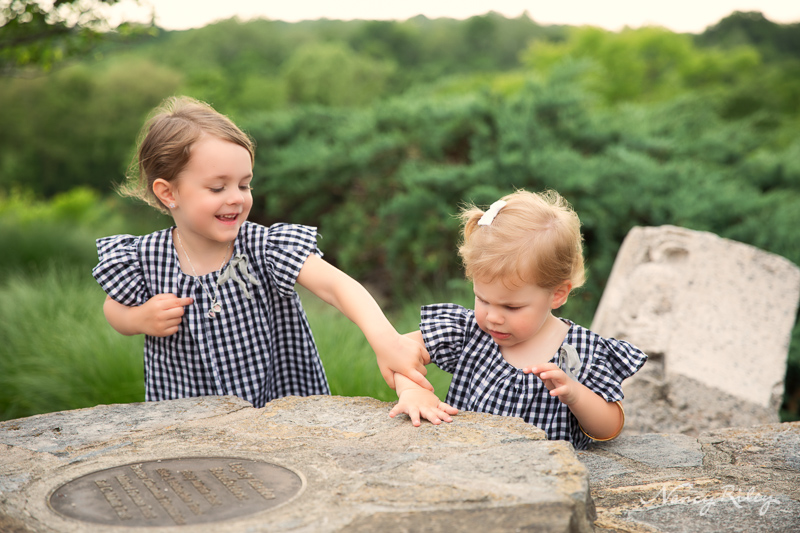 Family portraits at Glenwood Gardens