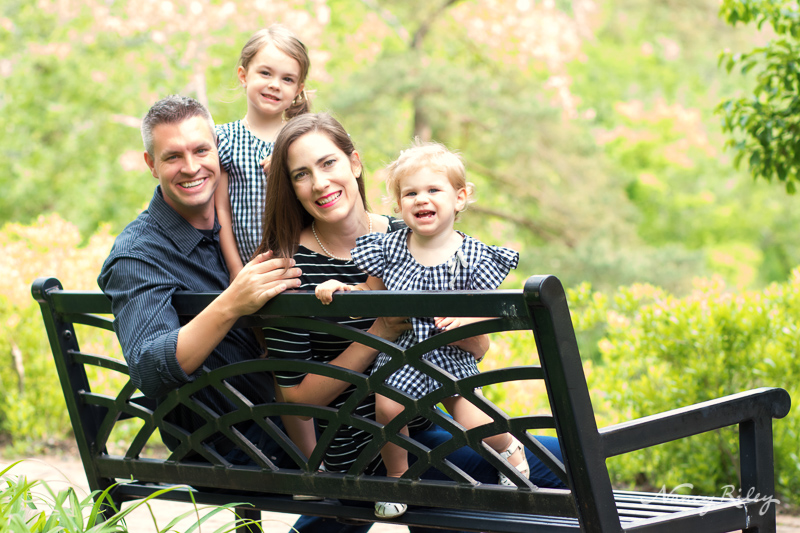 Family portraits at Glenwood Gardens