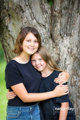 Family portraits at Sharon Woods