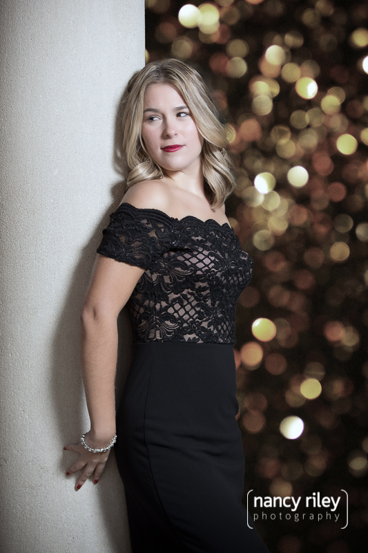 Ault Park senior portrait