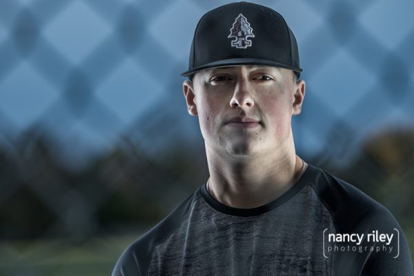 Baseball senior portraits