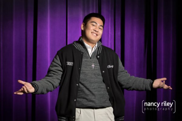 Theater senior portrait