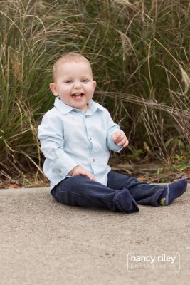 Ault Park family portrait