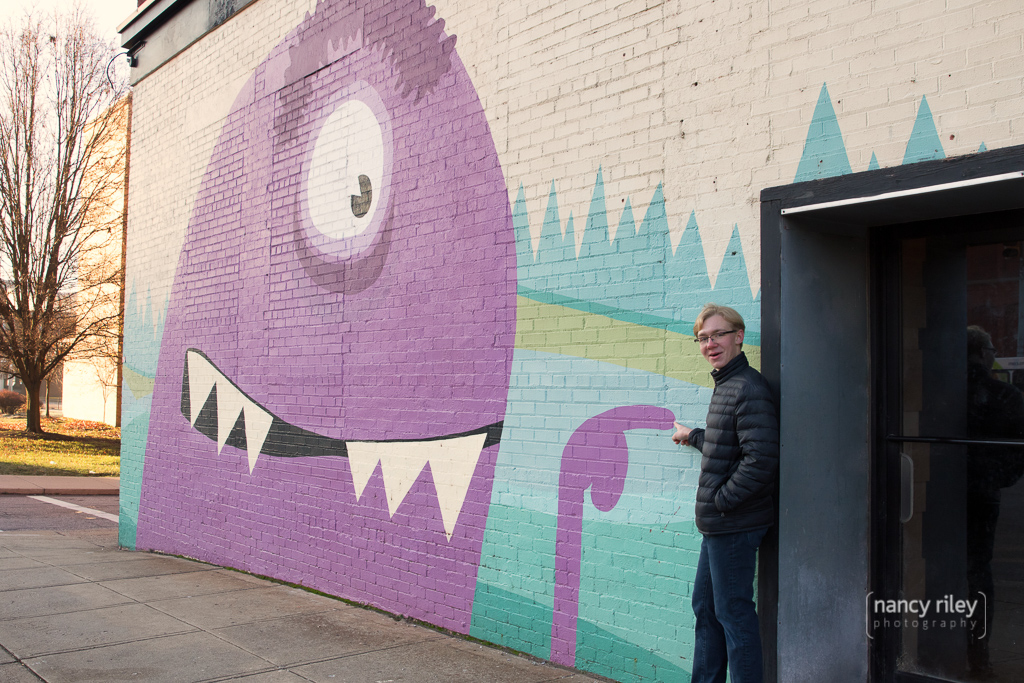 Senior portrait around Washington Park Senior portrait around Washington Park